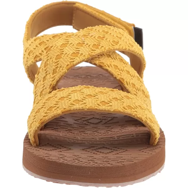 LUKEES by MUK LUKS Womens Sand Games SandalsYellow