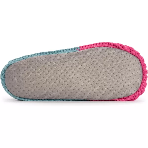 MUK LUKS Ballerina Womens SlipperPinkBlue