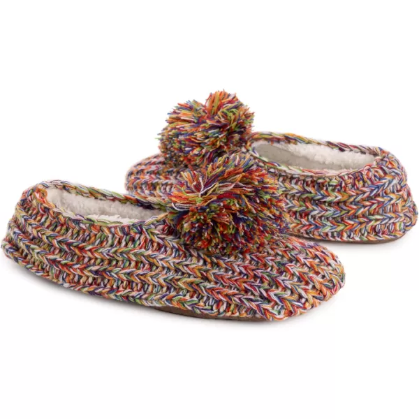 MUK LUKS Ballerina Womens SlipperRainbow