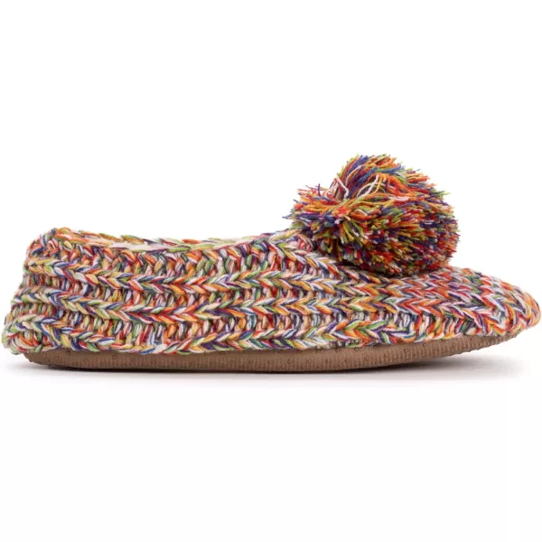 MUK LUKS Ballerina Womens SlipperRainbow