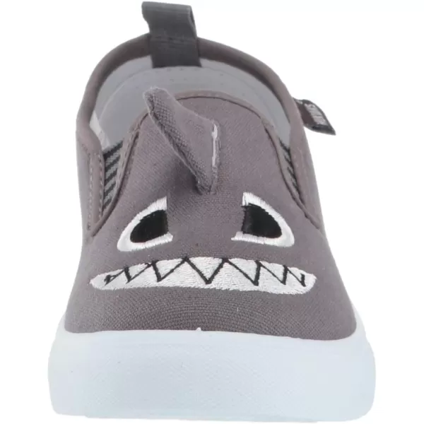 MUK LUKS Girls Kids Animal Slip on Shoe SneakerGrey Shark