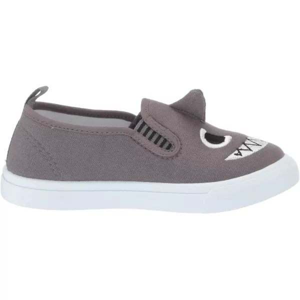 MUK LUKS Girls Kids Animal Slip on Shoe SneakerGrey Shark