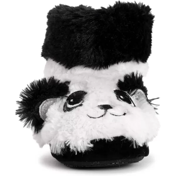 MUK LUKS Girls Zoo Friends BootsPanda Black