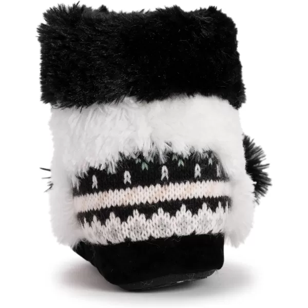MUK LUKS Girls Zoo Friends BootsPanda Black
