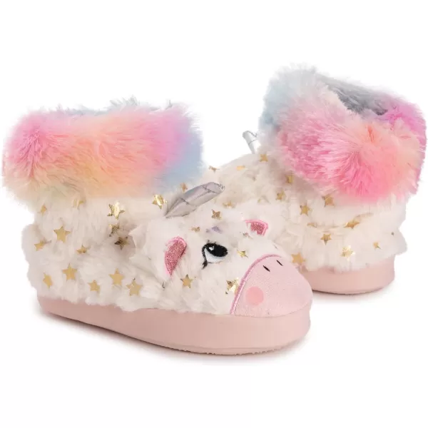 MUK LUKS Girls Zoo Friends BootsRainbow Unicorn