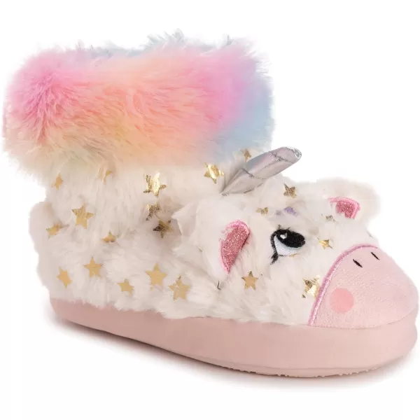 MUK LUKS Girls Zoo Friends BootsRainbow Unicorn