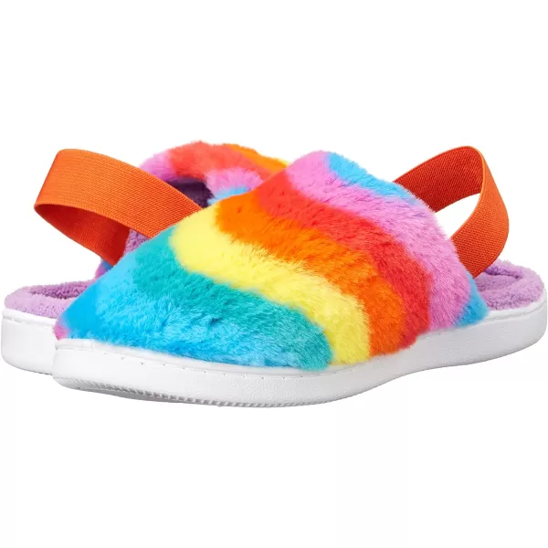 MUK LUKS LUKEES Womens Adaline SlippersRainbow Swirl