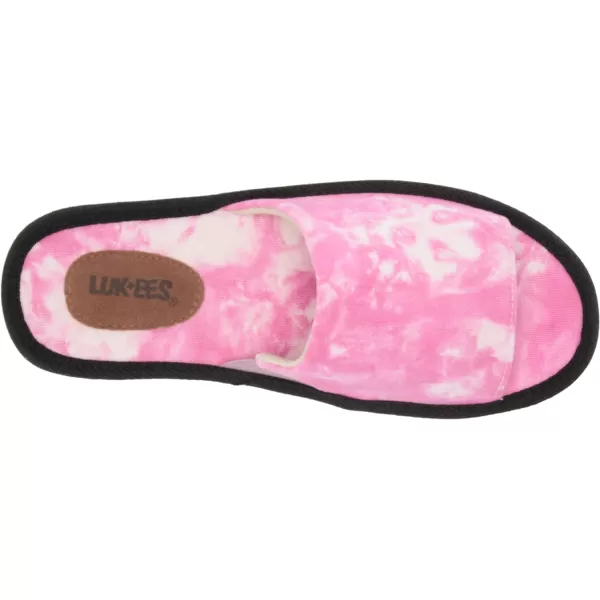 MUK LUKS LUKEES Womens Epic Tune SandalsFuchsia