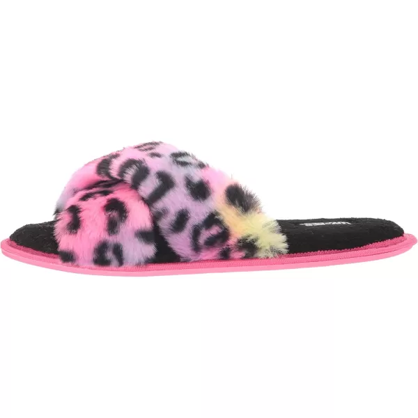 MUK LUKS LUKEES Womens Lara SlippersRainbow Leopard