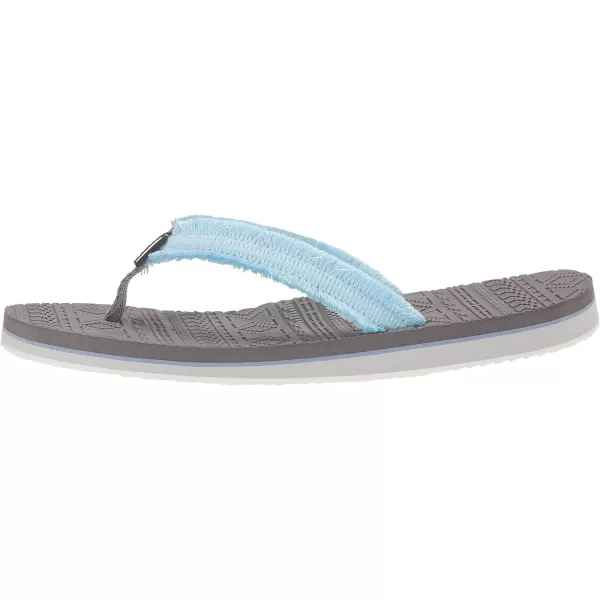 MUK LUKS LUKEES Womens Sand Dollar SandalsSky Blue