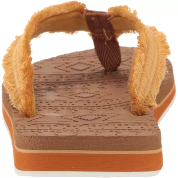 MUK LUKS LUKEES Womens Sand Dollar SandalsSunrise