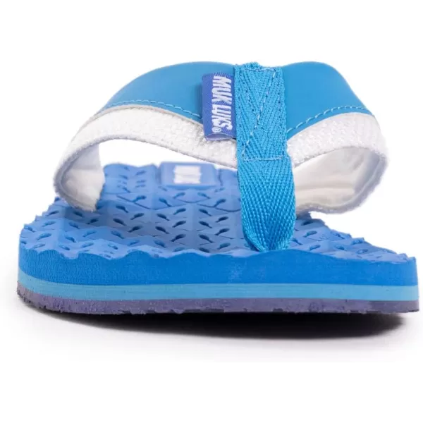 MUK LUKS Mens Chill Cooler ThongTrue Blue FlipFlopCooler True Blue