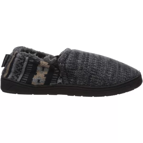 MUK LUKS Mens Christopher SlippersDark SapphirePewter