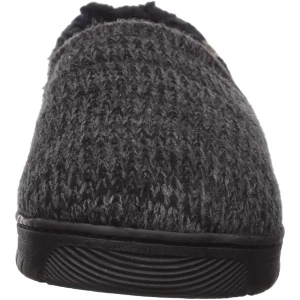MUK LUKS Mens Christopher SlippersEbonyDark Grey
