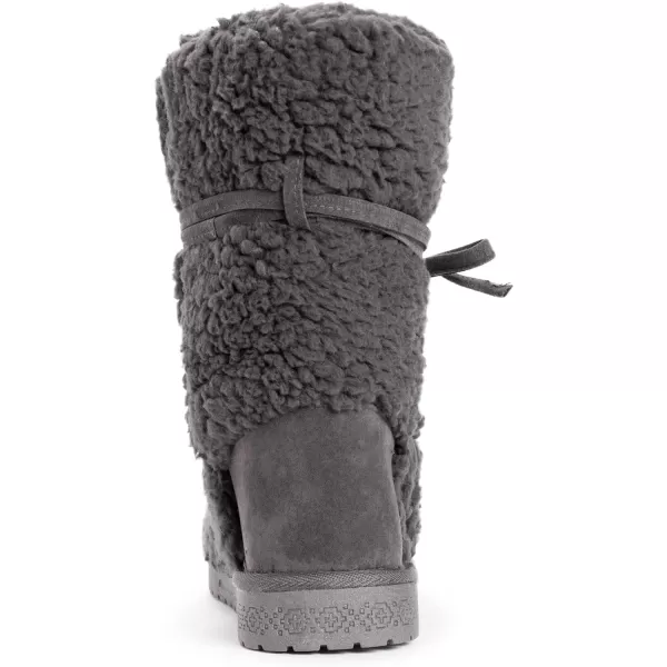 MUK LUKS Mens Clementine Fashion BootsDark Grey Heath