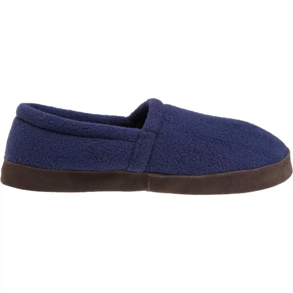 MUK LUKS Mens Fleece Espadrille SlipperNavy