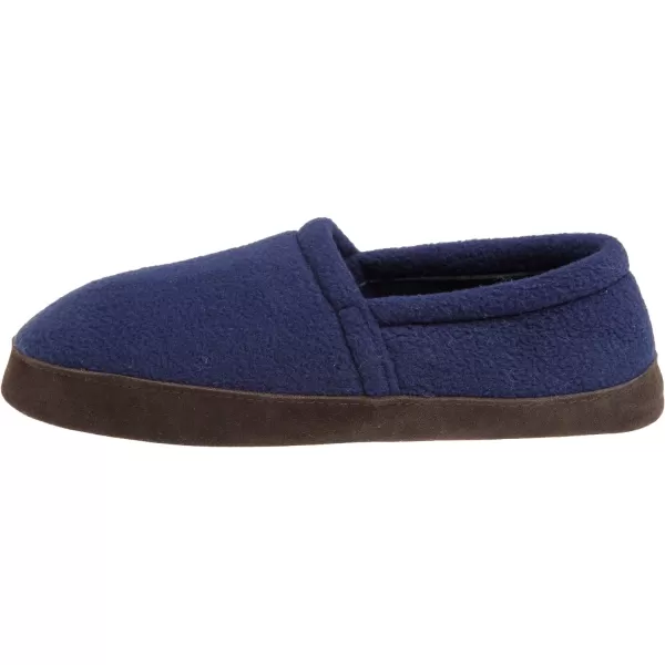 MUK LUKS Mens Fleece Espadrille SlipperNavy