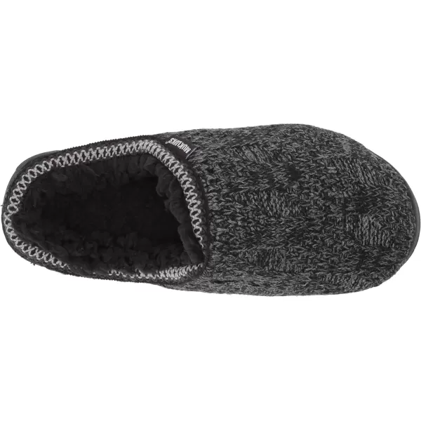 MUK LUKS Mens Gabriel Clog SlippersBlack