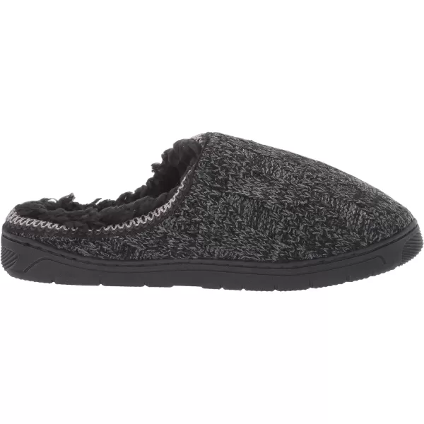 MUK LUKS Mens Gabriel Clog SlippersBlack