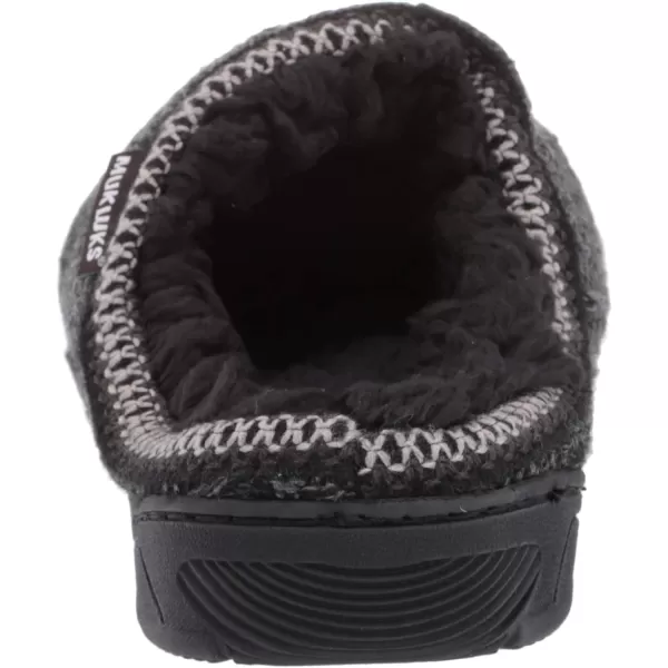 MUK LUKS Mens Gabriel Clog SlippersBlack