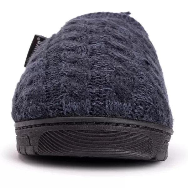 MUK LUKS Mens Gabriel Clog SlippersDark Blue