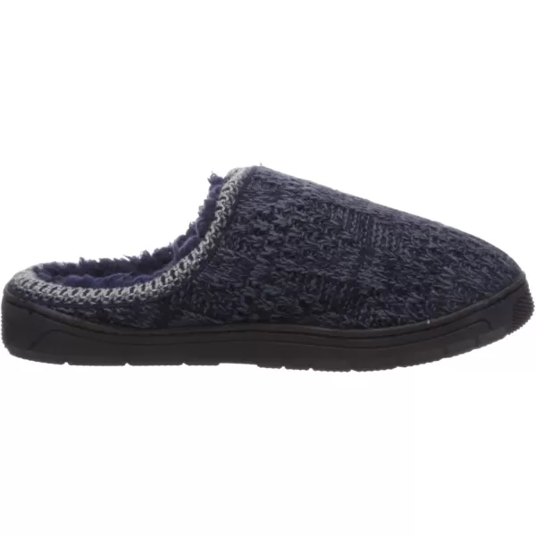 MUK LUKS Mens Gabriel Clog SlippersNavy