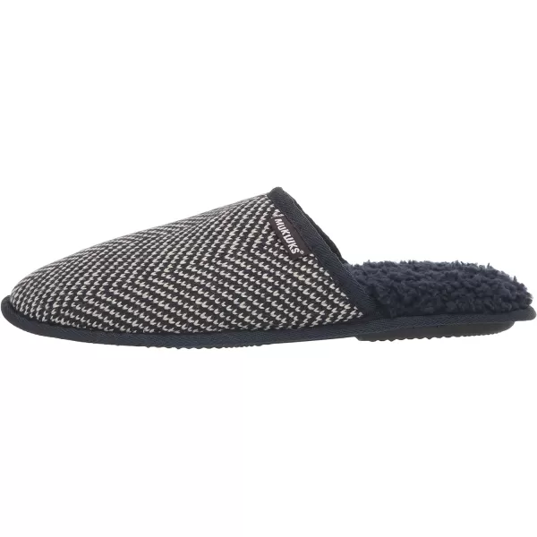 MUK LUKS Mens Gavin Scuff SlippersDark Sapphire