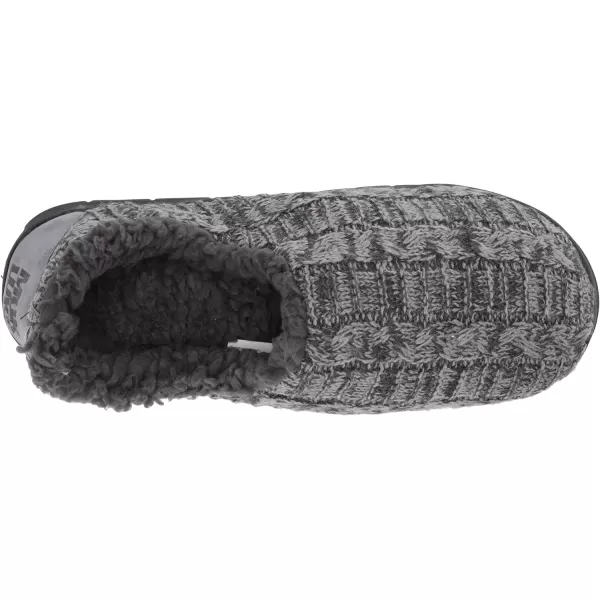 MUK LUKS Mens John SlippersCinderDark Grey Heather