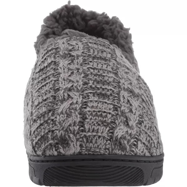 MUK LUKS Mens John SlippersCinderDark Grey Heather