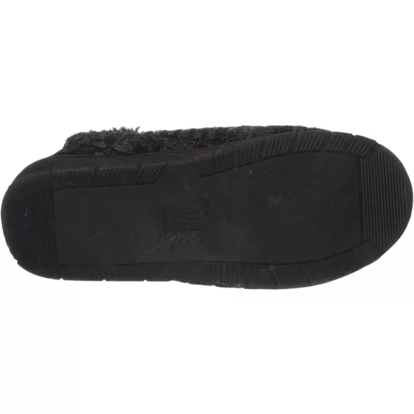 MUK LUKS Mens John SlippersEbonyDark Grey Heather