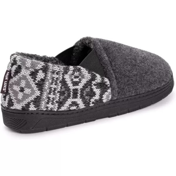 MUK LUKS Mens Kristof SlippersBlack