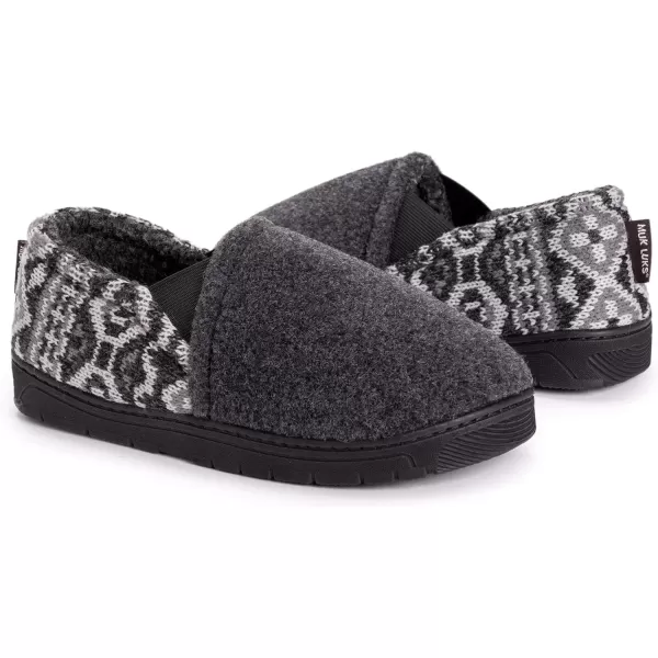 MUK LUKS Mens Kristof SlippersBlack