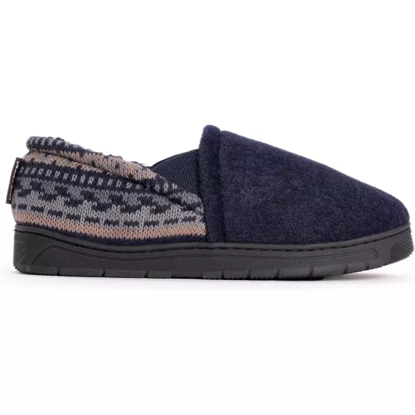 MUK LUKS Mens Kristof SlippersNavy