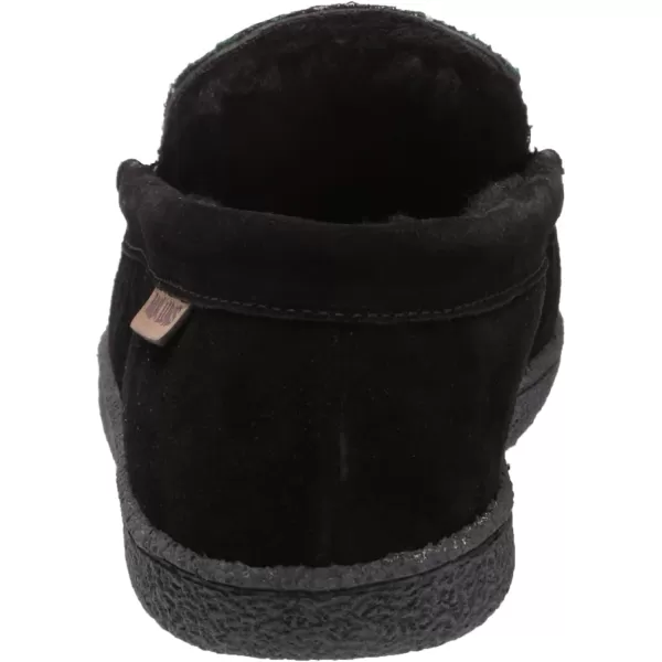 MUK LUKS Mens Leather Goods Talan SlipperBlack