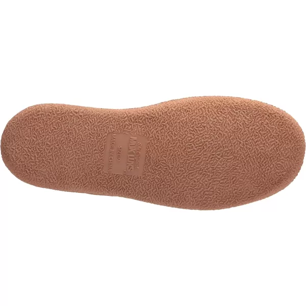 MUK LUKS Mens Leather Goods Talan SlipperCamel