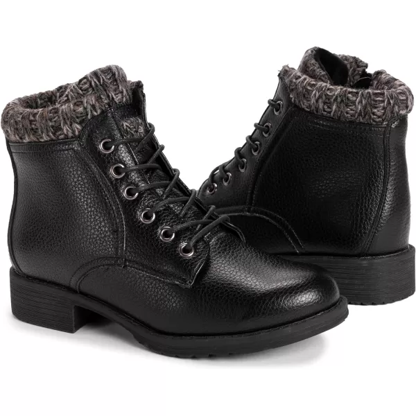 MUK LUKS Mens Lukees Womens Hiker Alps Boots FashionBlack