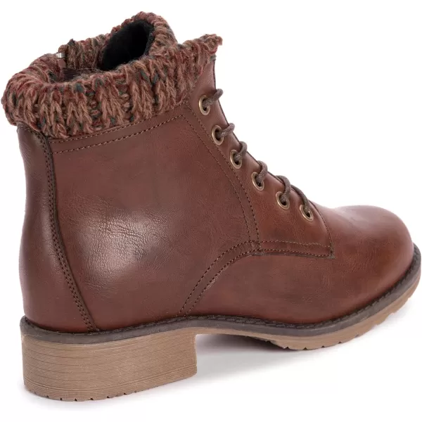 MUK LUKS Mens Lukees Womens Hiker Alps Boots FashionCognac