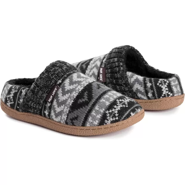 MUK LUKS Mens Marcel SlipperBlack