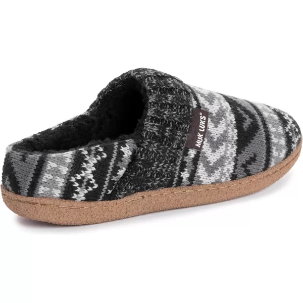 MUK LUKS Mens Marcel SlipperBlack