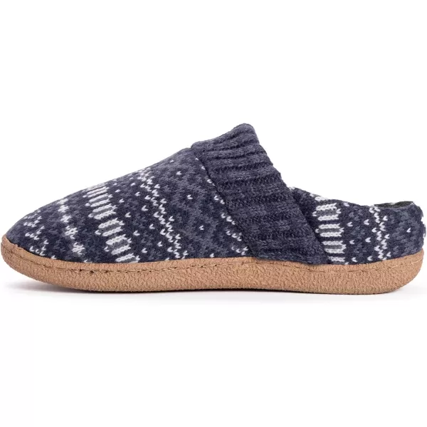 MUK LUKS Mens Marcel SlipperDark Blue