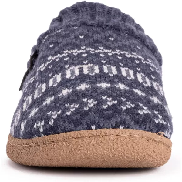 MUK LUKS Mens Marcel SlipperDark Blue