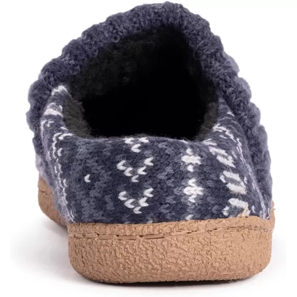 MUK LUKS Mens Marcel SlipperDark Blue