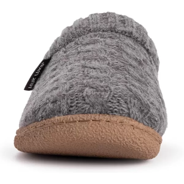 MUK LUKS Mens Marcel SlipperDark Grey Heather