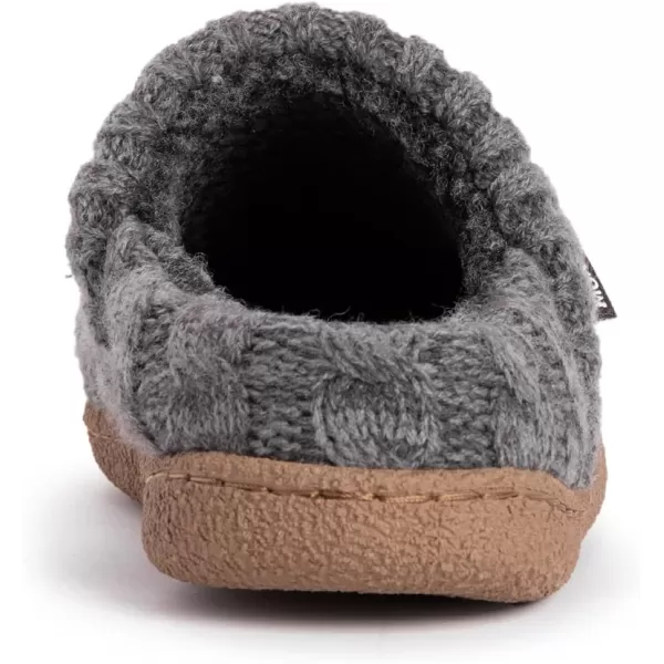 MUK LUKS Mens Marcel SlipperDark Grey Heather