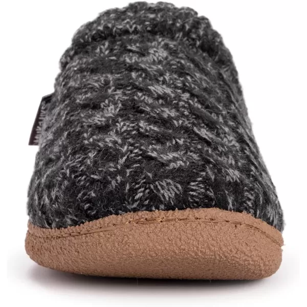 MUK LUKS Mens Marcel SlipperEbonyCharcoal