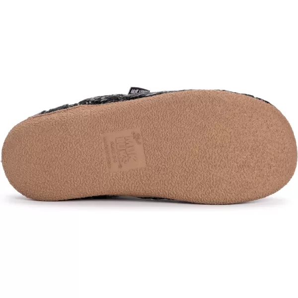 MUK LUKS Mens Marcel SlipperEbonyCharcoal