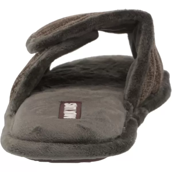 MUK LUKS Mens Marcus Clog SlippersEbonyCharcoal Marl