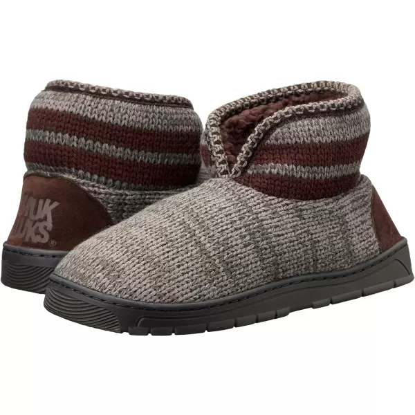 MUK LUKS Mens Mark SlipperBrown