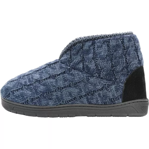 MUK LUKS Mens Mark SlipperNavy