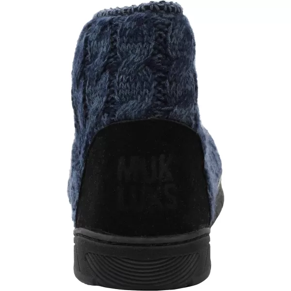 MUK LUKS Mens Mark SlipperNavy